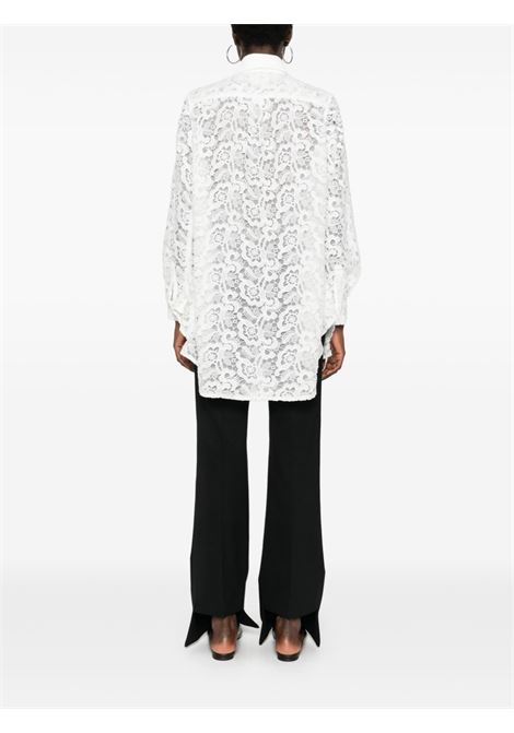 White guipure-lace shirt Comme des garcons - women COMME DES GARCONS | GNB0171